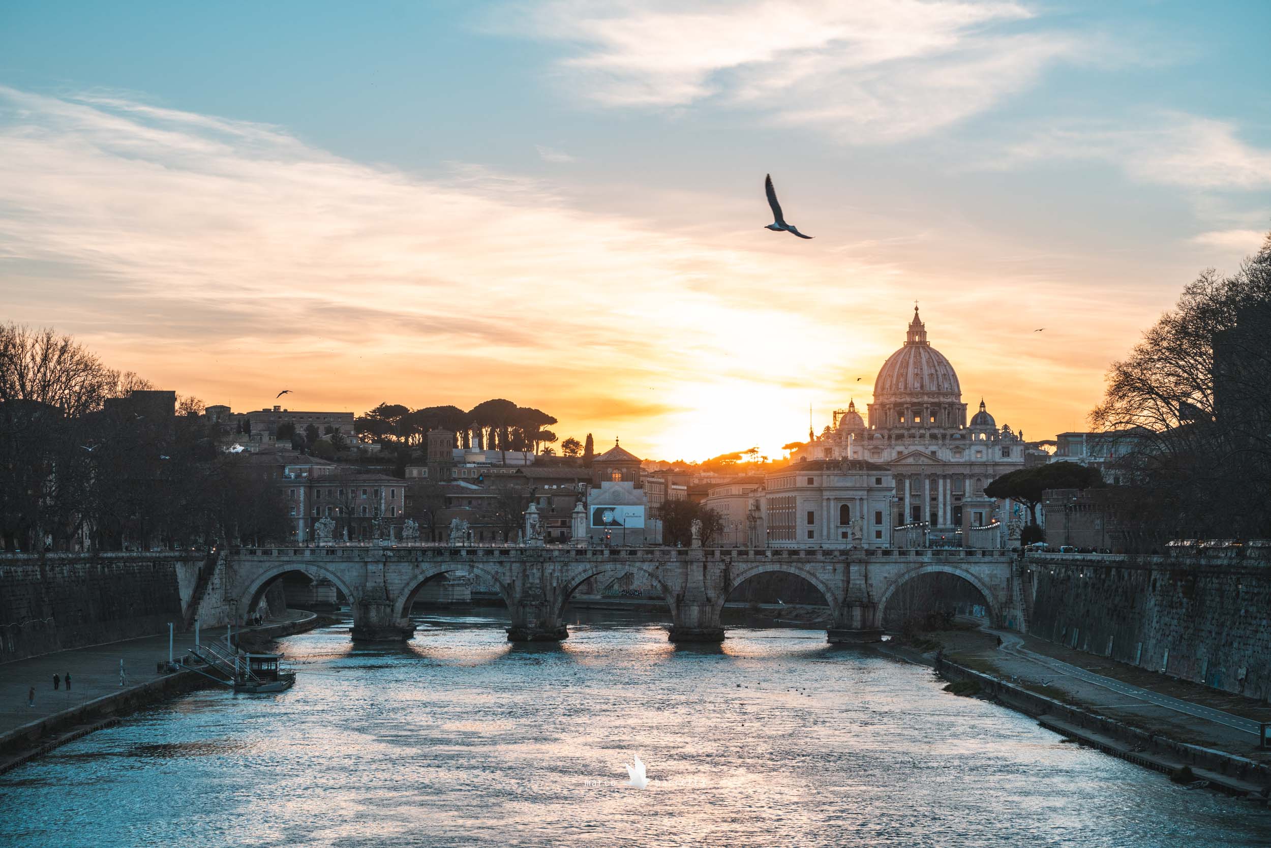 Roma - San Pietro al tramonto